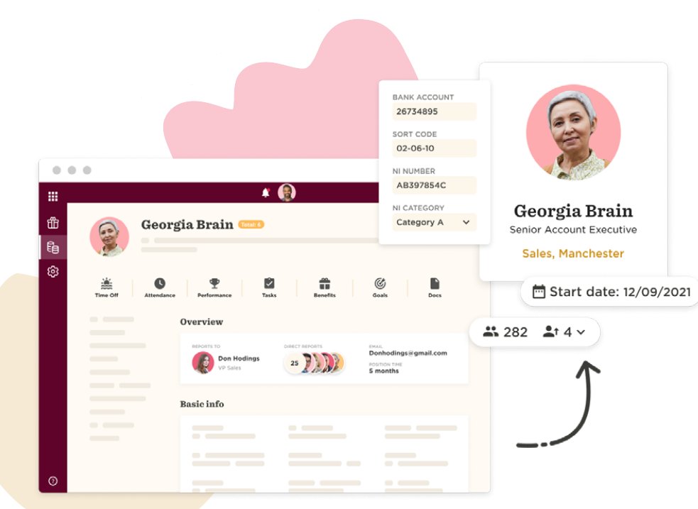 An employee profile in Bob